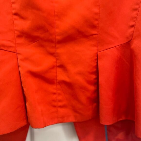 Orange worthington blazer with shoulder pads open front size 2X EUC - Picture 4 of 6